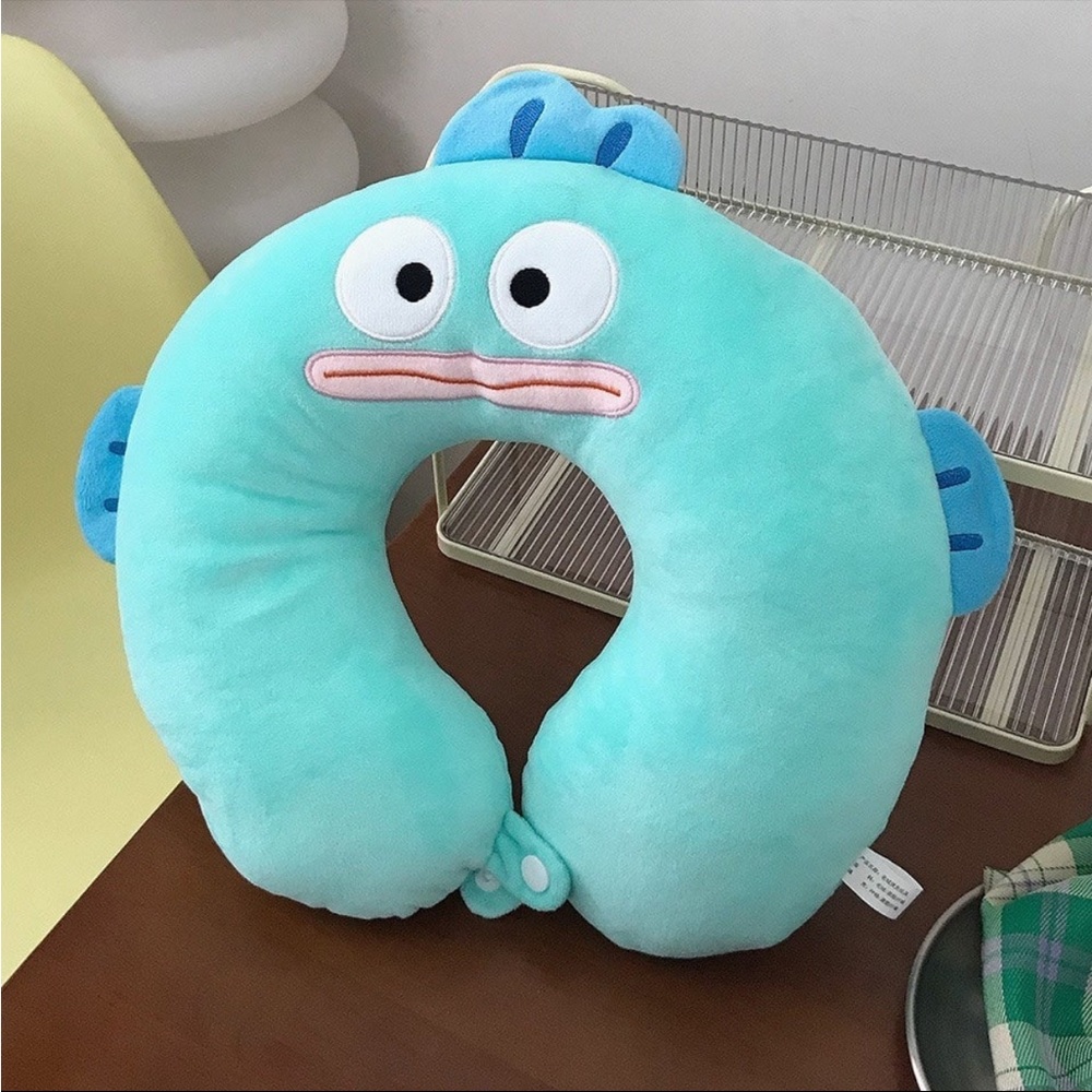 Hangyodon U shape travel neck pillow